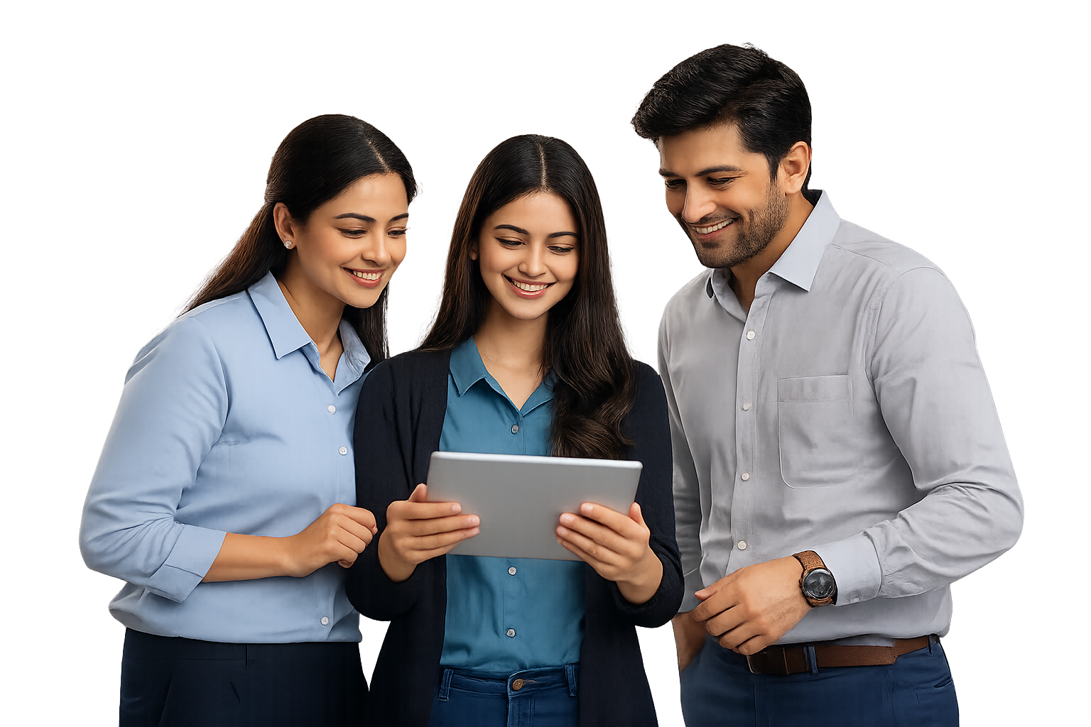 Indian parents and student discussing career options during a career guidance session