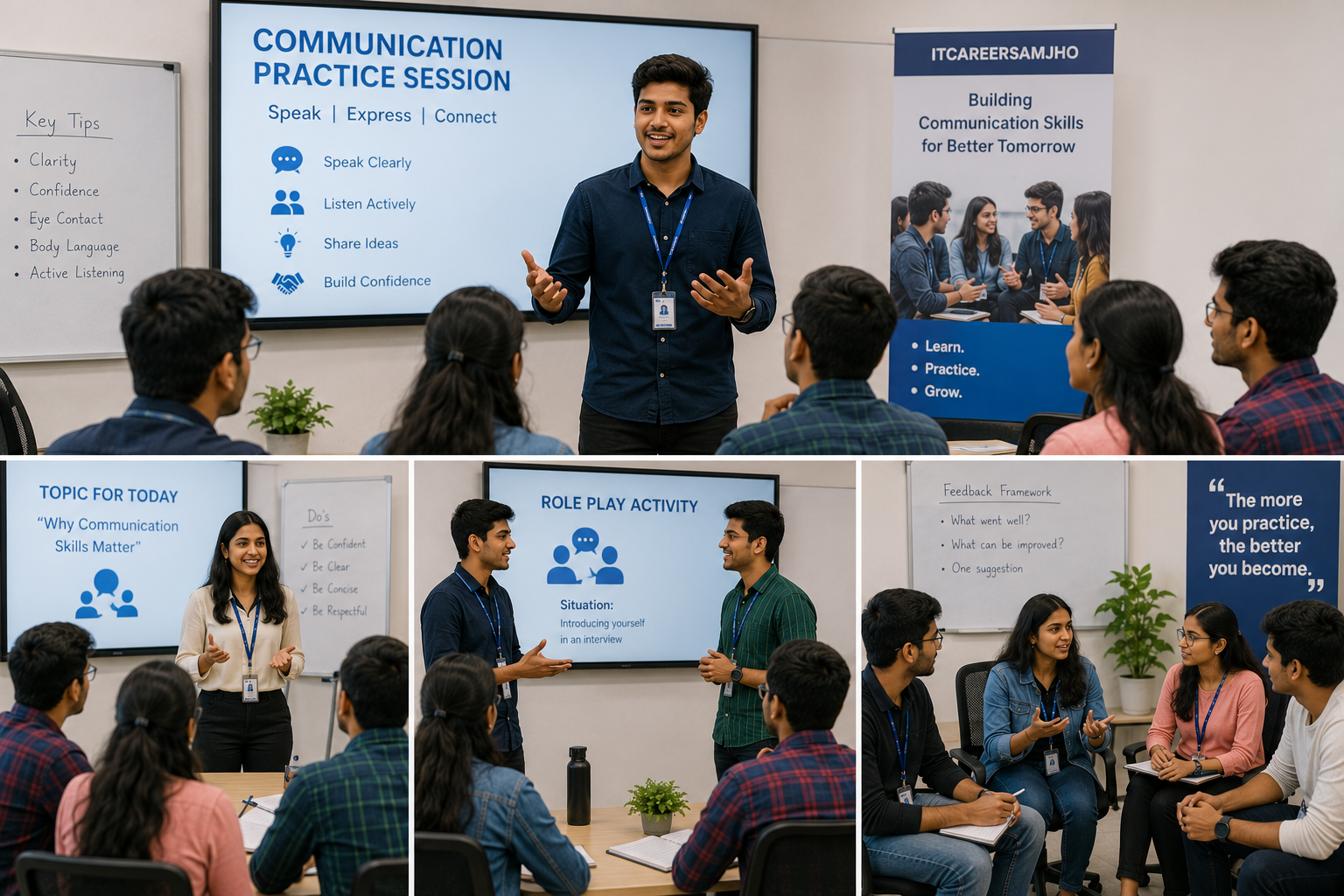 Communication Practice Sessions
