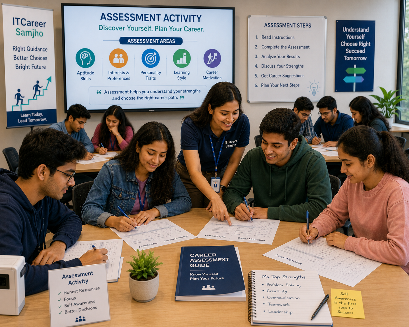 Assessment activity with students