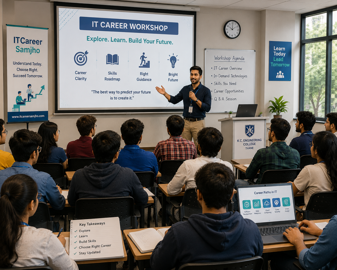 College workshop photo