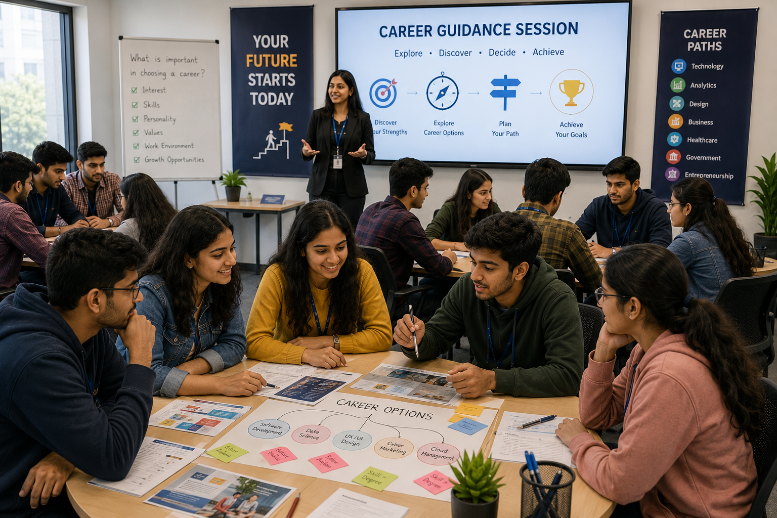 Career guidance activities